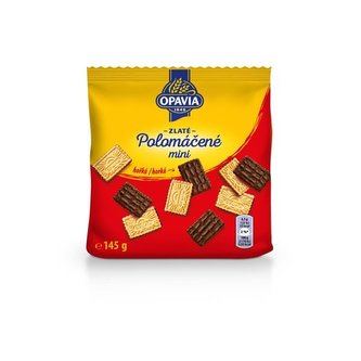 Polomáčené sušenky mini Zlaté hořké, 145 g