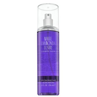 Tělový spray White Diamonds Lustre od značky Elizabeth Taylor. Vámi vybrané balení má objem 236 ml.