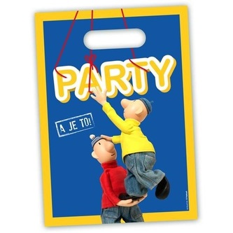 Party tašky Pat a Mat 8 ks