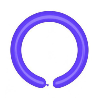 Modelovací balonky profesionální - 100 ks - fialové