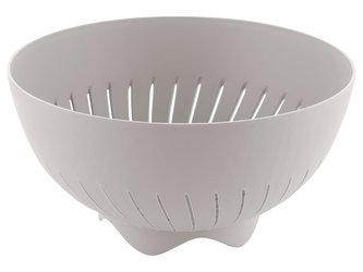 Praktyczna cedník  24 cm světle šedý