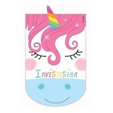Party pozvánky Duhový Jednorožec
