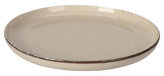 talíř dezertní 19cm porcelánový BÉŽ, HN lem