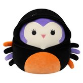SQUISHMALLOWS Sova v kostýmu pavouka - Holly