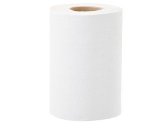 Papírové ručníky v rolích MERIDA OPTIMUM MINI, 2 vrstvé, bílé, délka 60 m (12rolí/bal)