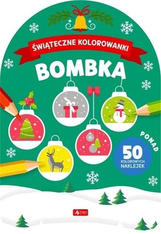 Bombka. Świąteczne kolorowanki Bombka. Świąteczne kolorowanki