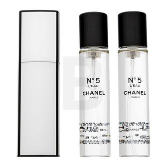 Chanel No.5 L'Eau - Twist and Spray toaletní voda pro ženy 3 x 20 ml
