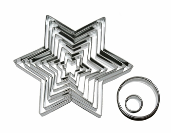 Vykrajovátko sada 3D STROMEČEK 10 ks