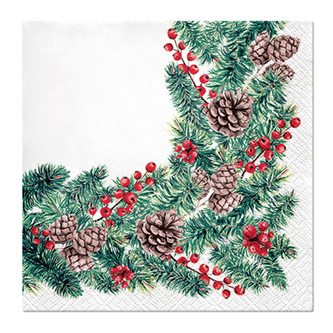 Ubrousky PAW L 33x33 cm Winter Branches