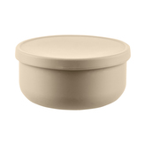 Silikonová miska s víčkem, Sand Beige