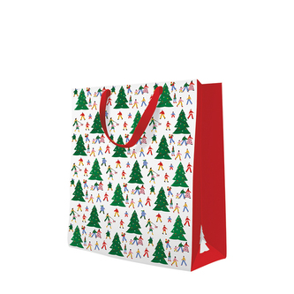 Dárková taška PAW Christmas Hustle, velká