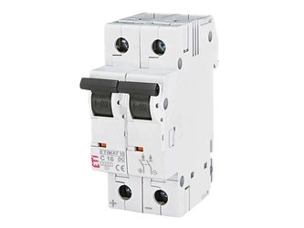 DC jistič 16A dvoupólový ETIMAT