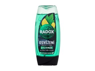 Radox Refreshment Sprchový gel Menthol And Citrus 3-in-1 Shower Gel 225 ml pro muže