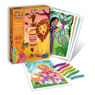 Třpytivé pískování - Princezny světa Třpytivé pískování - Princezny světa