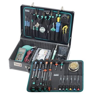 Velká sada profesionálního nářadí, vše přehledně v odolném kufříku Velká sada profesionálního nářadí, vše přehledně v odolném kufříku
