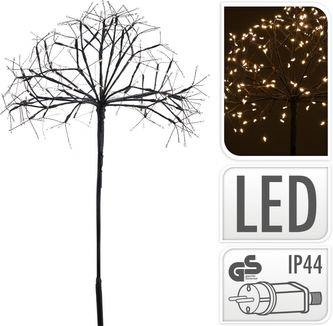 LED osvětlení zápich 100 cm, barva světla teplá bílá