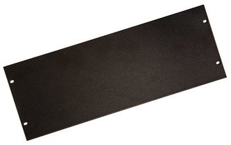 XtendLan 4U záslepka 19", černá, kovová