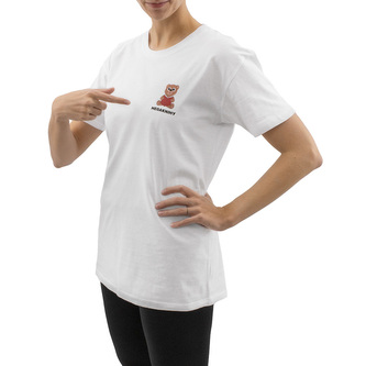 Bílé tričko - Megaknihy, velikost XL