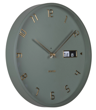 Designové nástěnné hodiny 5953GR Karlsson 30cm