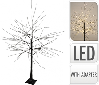 Svítící strom 150 cm, 600 LED diod teplá bílá Svítící strom 150 cm, 600 LED diod teplá bílá