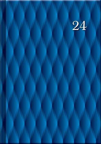 Diář 2024 PRINT Blue, denní A5