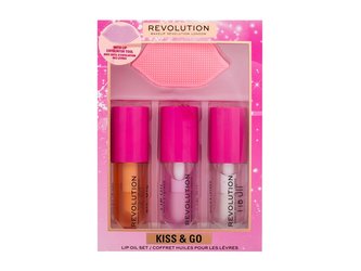 Revolution Dárková sada péče o rty Kiss & Go woman