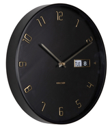 Designové nástěnné hodiny 5953BK Karlsson 30cm