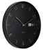 Designové nástěnné hodiny 5953BK Karlsson 30cm