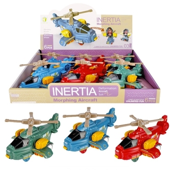 transformer vrtulník 2v1