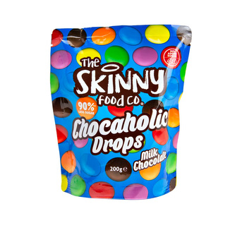 Skinny Chocaholic Drops 200 g milk chocolate Skinny Chocaholic Drops 200 g milk chocolate