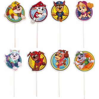 Zápich do dortu paw patrol, 16ks - Dekora Zápich do dortu paw patrol, 16ks - Dekora