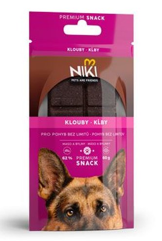 NIKI SNACK Klouby 60g NIKI SNACK Klouby 60g