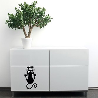 Crearreda Samolepicí dekorace WA XS Cat 59007 Kočka