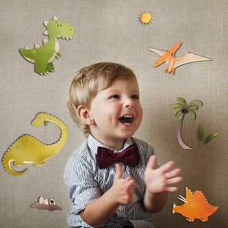 Crearreda Samolepicí dekorace 3L M 14504 Dinosauři
