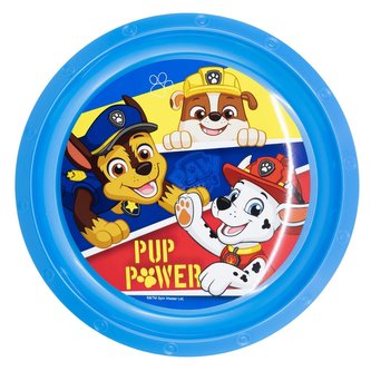 Talíř modrý - Paw Patrol Pup Power