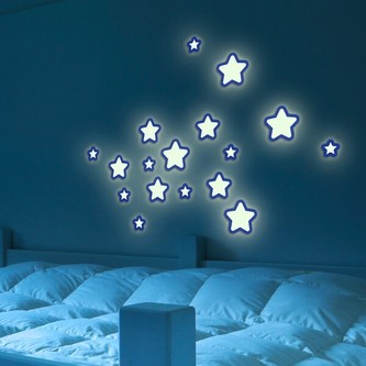 Crearreda Samolepicí dekorace FM M Glow Star 54506 Svítící hvězdy Crearreda Samolepicí dekorace FM M Glow Star 54506 Svítící hvězdy