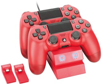 VENOM VS2739 Red PS4 Twin Docking Station
