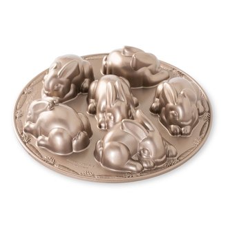 Forma Malí králíčci plát s 6 formičkami Nordic Ware