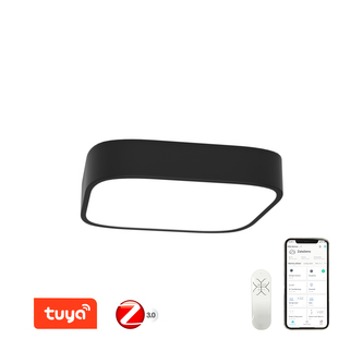 Immax NEO RECUADRO Smart stropní svítidlo 60cm 56W černé Zigbee 3.0