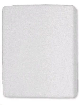 Froté prostěradlo do postýlky New Baby 140x70 cm bílá