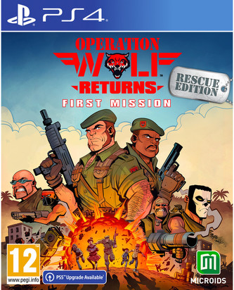 Operation Wolf Returns: First Mission Rescue Edition (PS4)