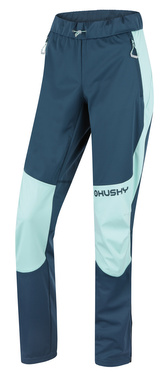 Dámské softshellové kalhoty Kala L mint/turquoise - XL