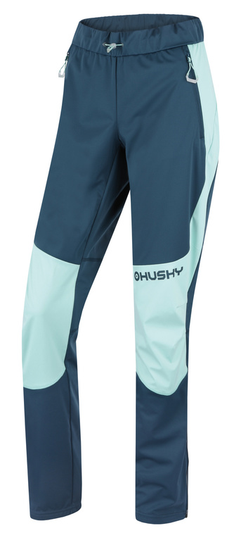Dámské softshellové kalhoty Kala L mint/turquoise - XL Dámské softshellové kalhoty Kala L mint/turquoise - XL