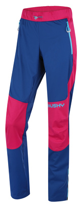 Dámské softshellové kalhoty Kala L pink/blue - XXL