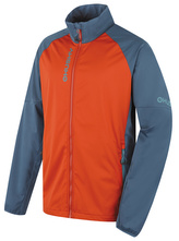 Pánská softshell bunda Suli M turquoise/brown - XL