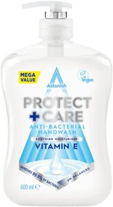 Astonish Care+ Protect mýdlo na ruce s vitamínem E 600ml