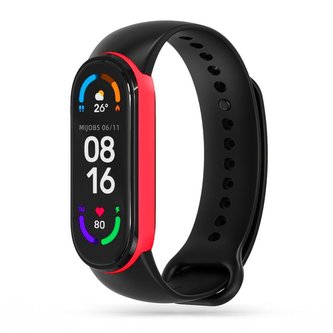 Tech-Protect ICONBAND Xiaomi Mi Smart Band 5 / 6 / 6 NFC / 7 Black/Red