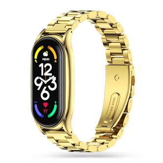 Tech-Protect STAINLESS Xiaomi Mi Smart Band 7 GOLD