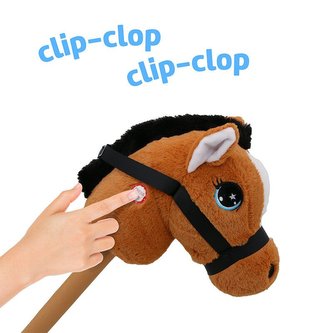 Hobby Horse - Kůň na tyči 76 cm hnědá Hobby Horse - Kůň na tyči 76 cm hnědá