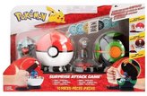 Pokémon figurková bitva - Surprise Attack Game - Gible vs. Deino